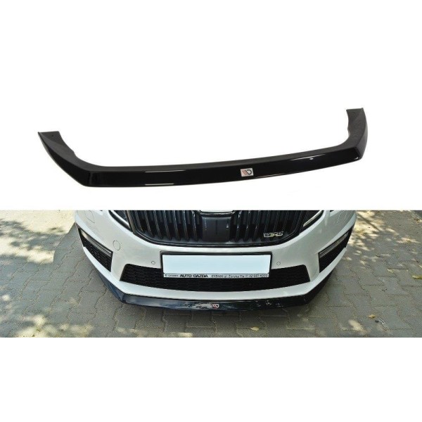Maxton Front Splitter V.2 Skoda Octavia Rs Mk3