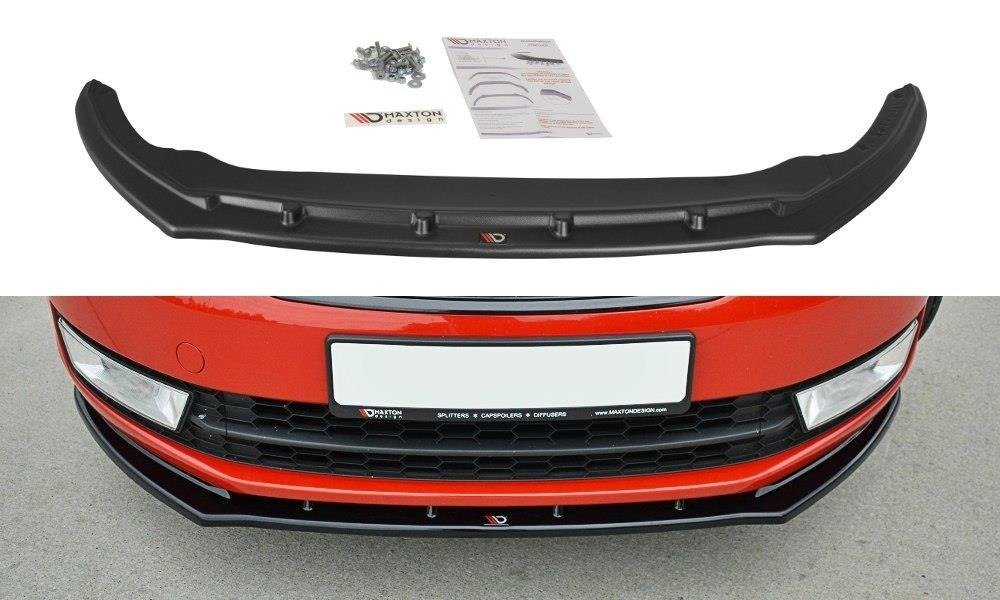 Maxton Front Splitter V.2 Skoda Rapid