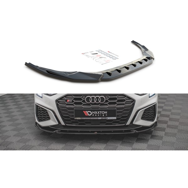 Maxton Front Splitter V.3 Audi S3 / A3 S-Line 8y