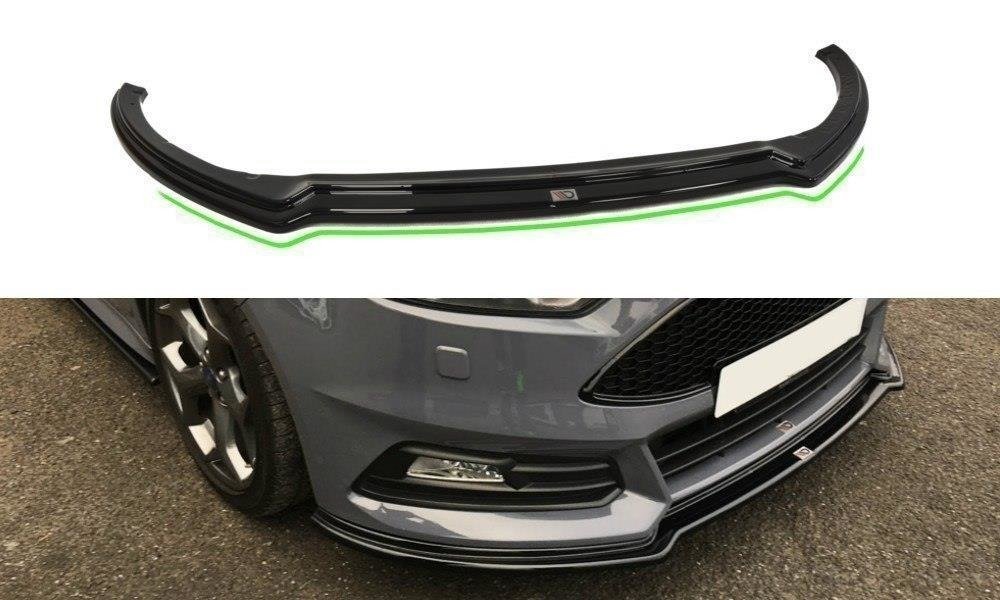 Maxton Front Splitter V.3 Ford Focus St Mk3 Fl