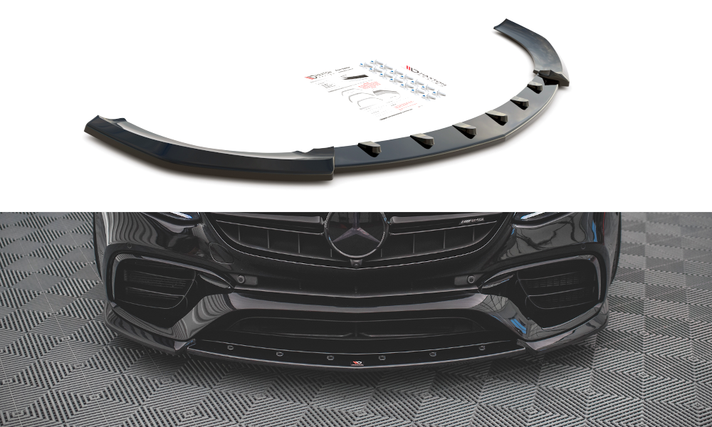 Maxton Front Splitter V.3 Mercedes-Benz E63 Amg Estate/Sedan S213/W213