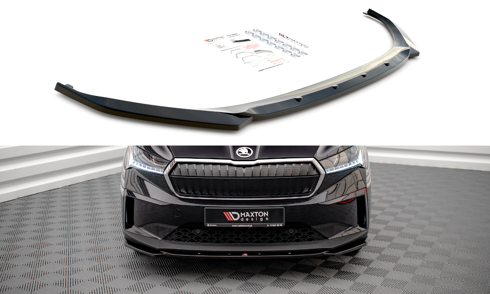 Maxton Front Splitter V.3 Skoda Enyaq Iv