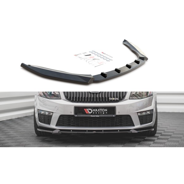 Maxton Front Splitter V.3 Skoda Octavia Rs Mk3