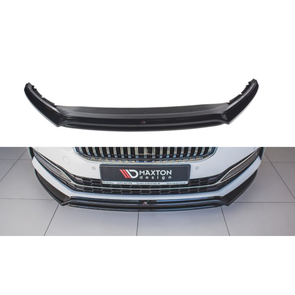 Maxton Front Splitter V.3 Skoda Superb Mk3 Fl