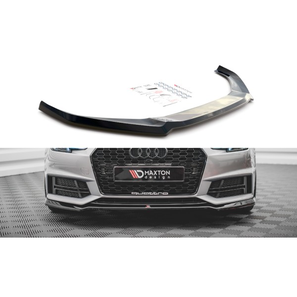 Maxton Front Splitter V.4 Audi S4 / A4 S-Line B9
