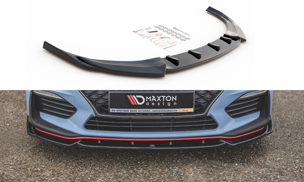 Maxton Front Splitter V.5 Hyundai I30 N Mk3 Hatchback/ Fastback