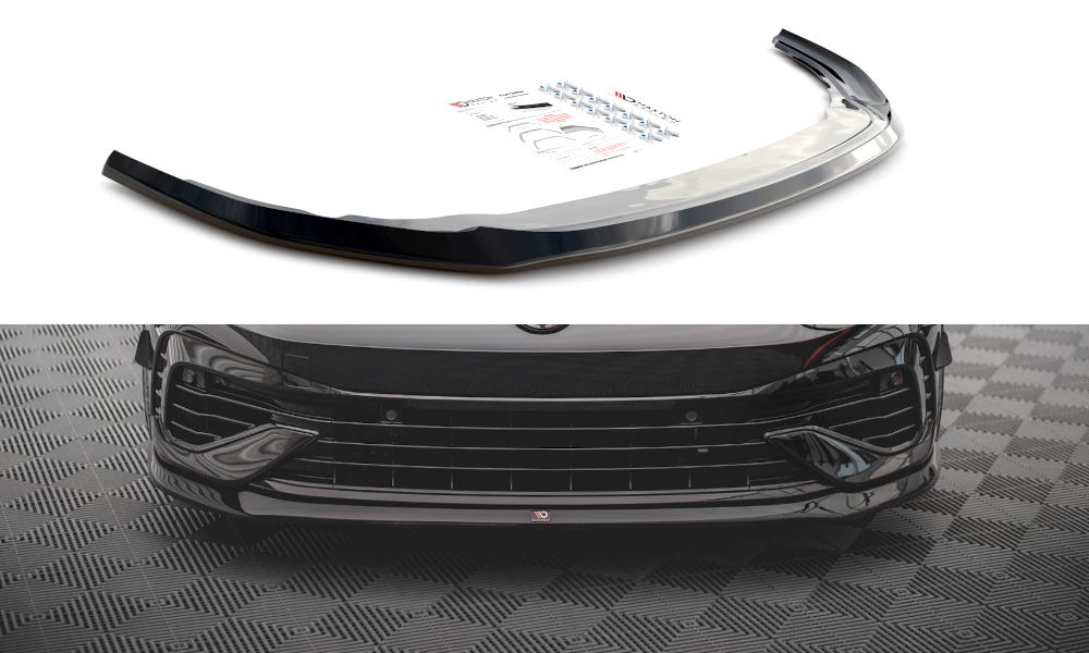 Maxton Front Splitter V.5 Volkswagen Golf R Mk8