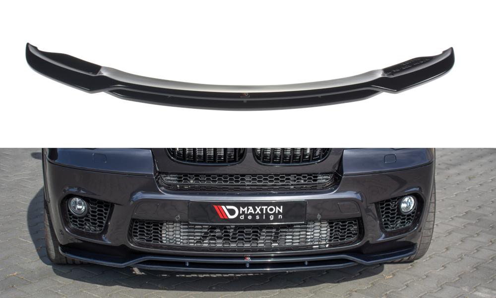 Maxton Front Splitter For Bmw X50 E70 Facelift M-Pack