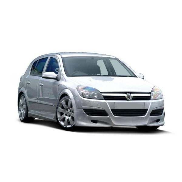 Maxton Front Bumper Spoiler Opel Astra H (5d Hatchback, Saloon, Estate, Before Facelifting)