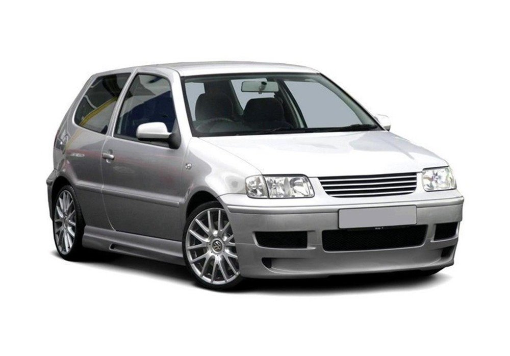 Maxton Front Bumper Spoiler Vw Polo Iii (for 6n2)