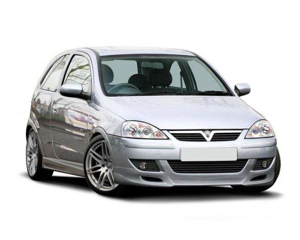 Maxton Front Bumper Spoiler Opel Corsa C Facelift