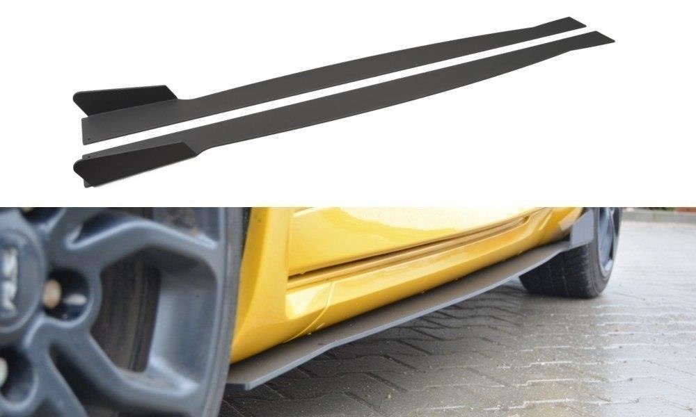 Maxton Racing Side Skirts Diffusers Renault Megane Mk3 Rs