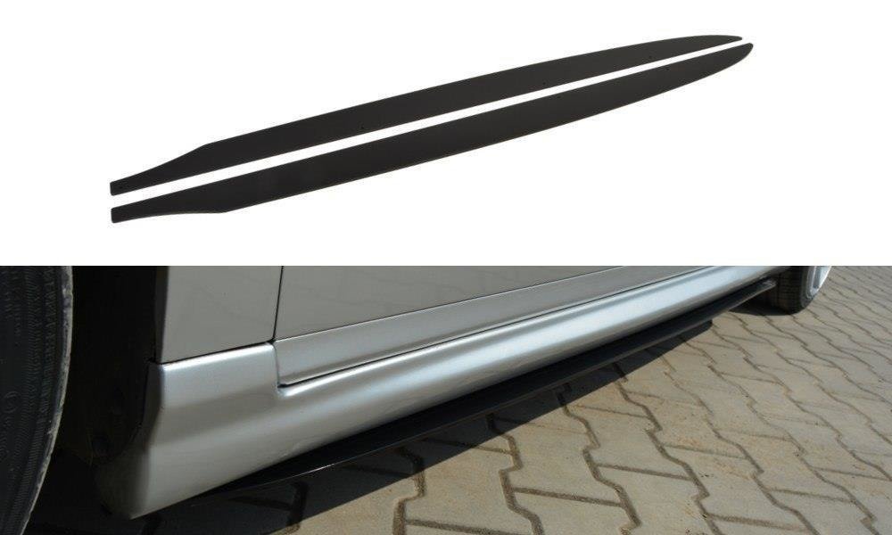 Maxton Racing Side Skirts Diffusers Vw Passat B6/B7 R-Line