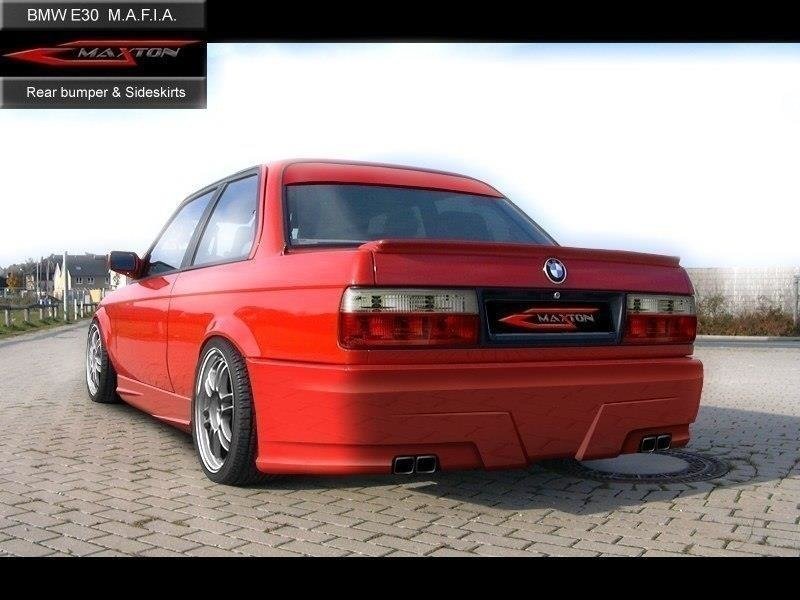 Maxton Rear Bumper Bmw 3 E30 Mafia