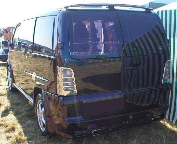 Maxton Rear Bumper Extension Mercedes Vito 1996-2003