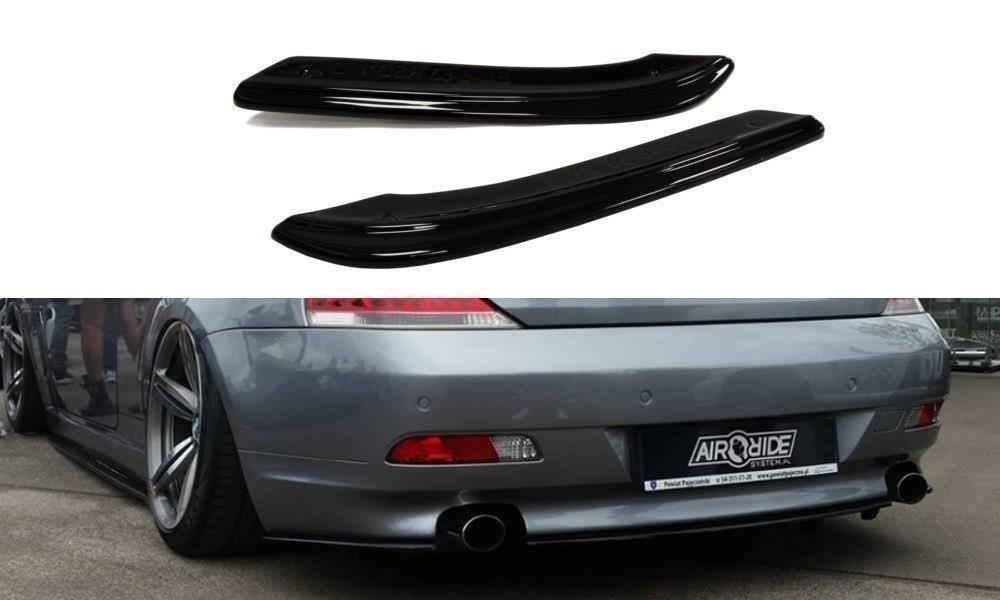 Maxton Rear Side Splitters Bmw 6 E63 / E64 (PREFACE Model)