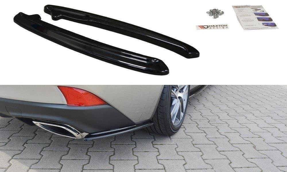 Maxton Rear Side Splitters Lexus Is Mk3 Facelift T