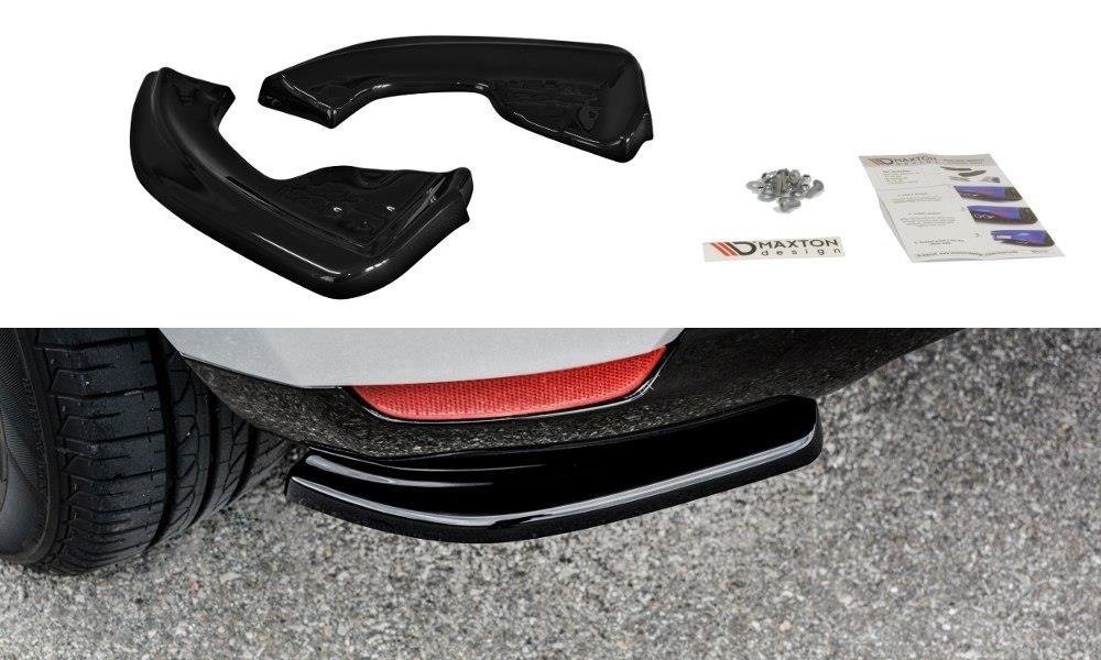 Maxton Rear Side Splitters Renault Clio Mk4
