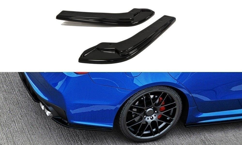 Maxton Rear Side Splitters Subaru Wrx Sti