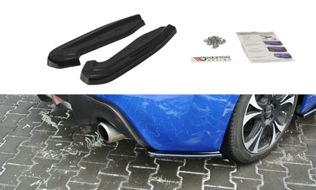 Maxton Rear Side Splitters V.1 Subaru Brz Facelift