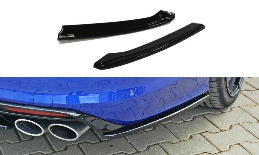 Maxton Rear Side Splitters Vw Golf Mk7 R Estate