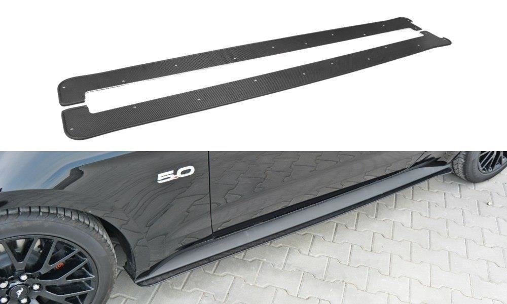 Maxton Racing Side Skirts Diffusers Ford Mustang Gt Mk6