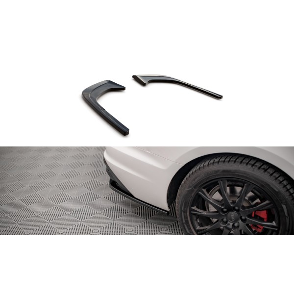 Maxton Rear Side Splitters Audi A4 B9 Facelift