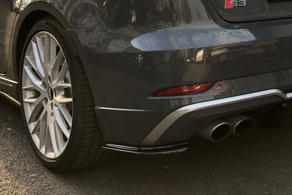 Maxton Rear Side Splitters Audi S3 8v Fl Sportback