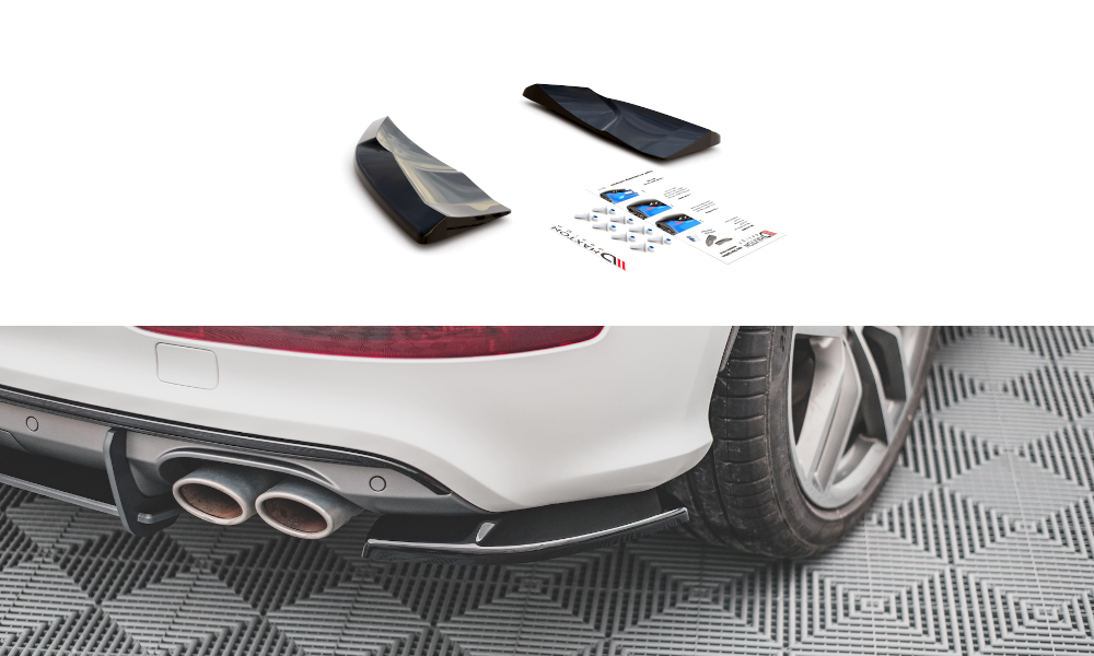 Maxton Rear Side Splitters Audi Sq5 Mk1 (8R)