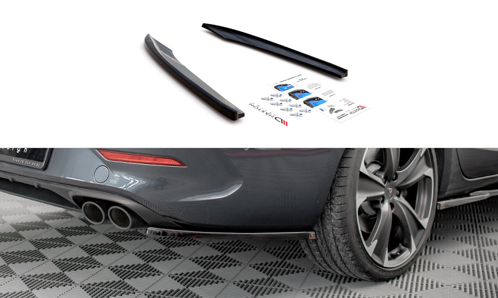 Maxton Rear Side Splitters Cupra Leon St