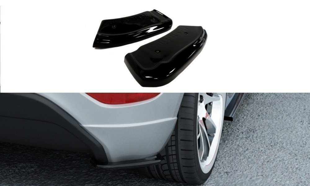 Maxton Rear Side Splitters Ford Fiesta Mk7 St / St-Line