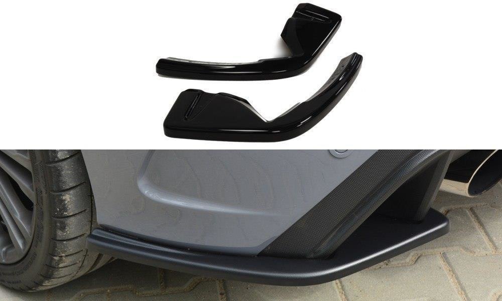 Maxton Rear Side Splitters Ford Focus Rs Mk3