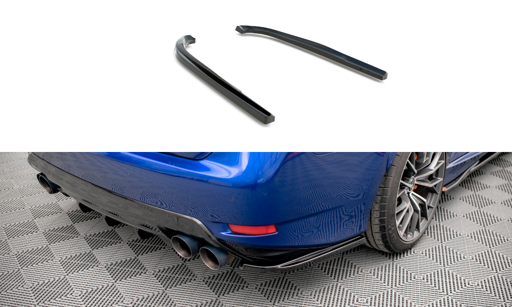 Maxton Rear Side Splitters Lexus Gs F Mk4 Facelift