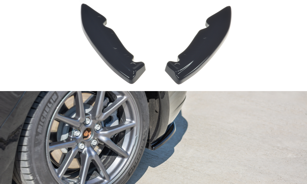 Maxton Rear Side Splitters Tesla Model 3