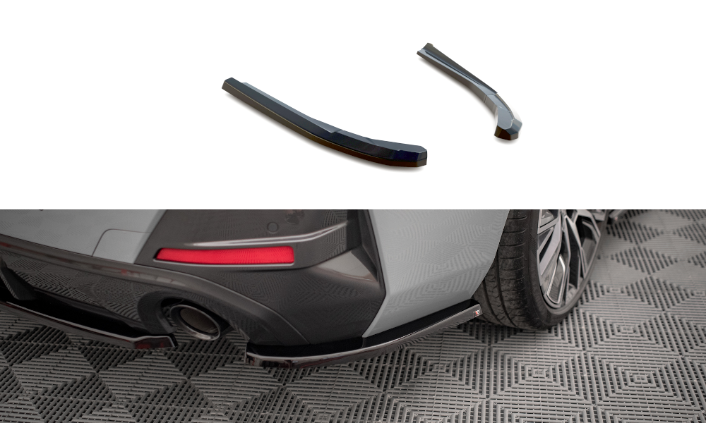 Maxton Rear Side Splitters V.1 Bmw 4 Gran Coupe M-Pack G26