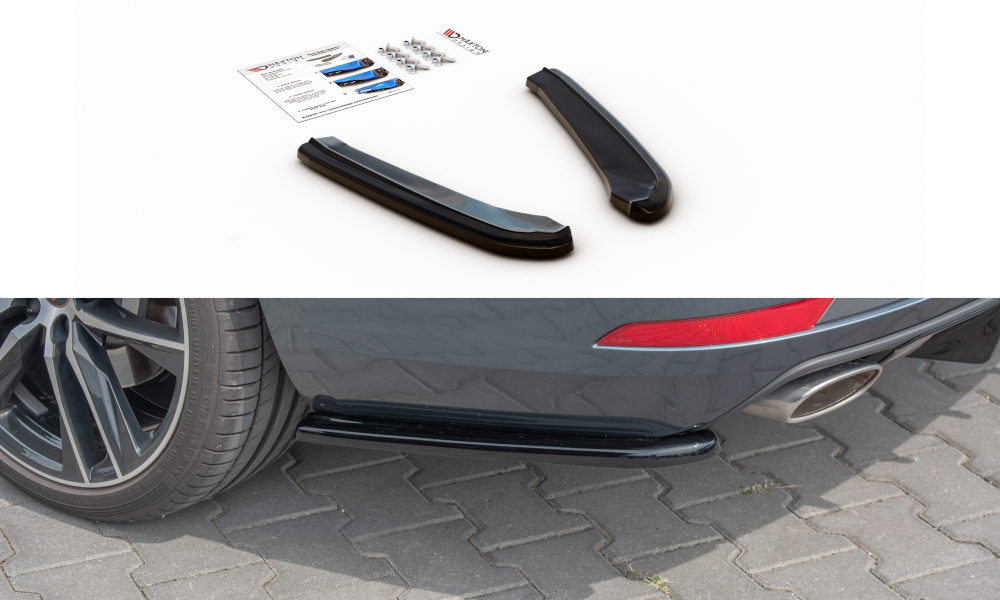 Maxton Rear Side Splitters V.1 Seat Leon Cupra Mk3 Fl Sportstourer
