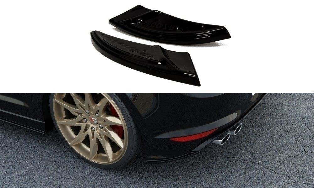 Maxton Rear Side Splitters V.1 Vw Golf 7 R / R-Line
