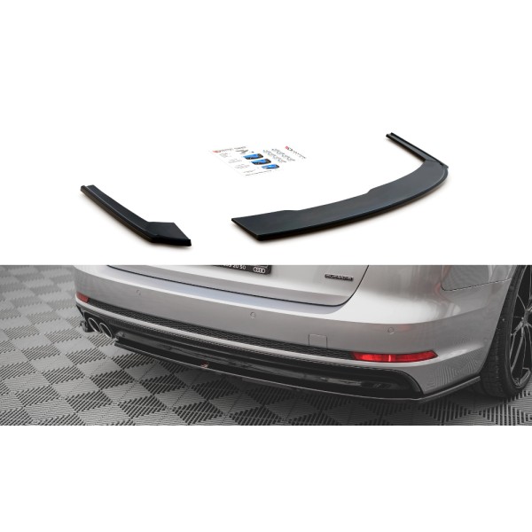 Maxton Rear Side Splitters V.2 Audi A4 S-Line B9