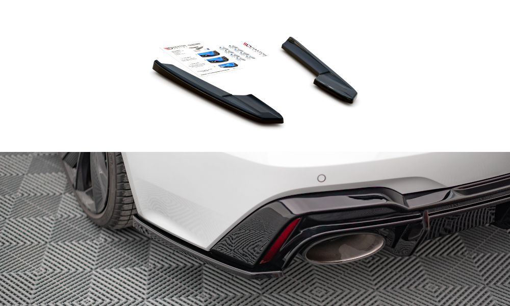 Maxton Rear Side Splitters V.2 Audi Rs6 C8 / Rs7 C8