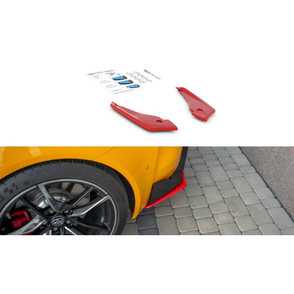 Maxton Rear Side Splitters V.2 Toyota Supra Mk5