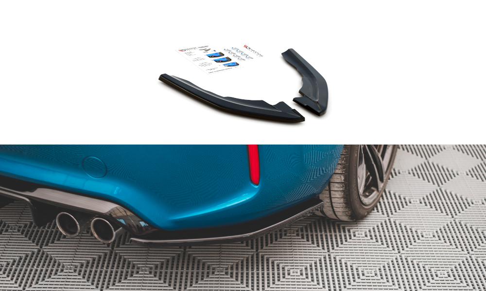 Maxton Rear Side Splitters V.3 Bmw M2 F87