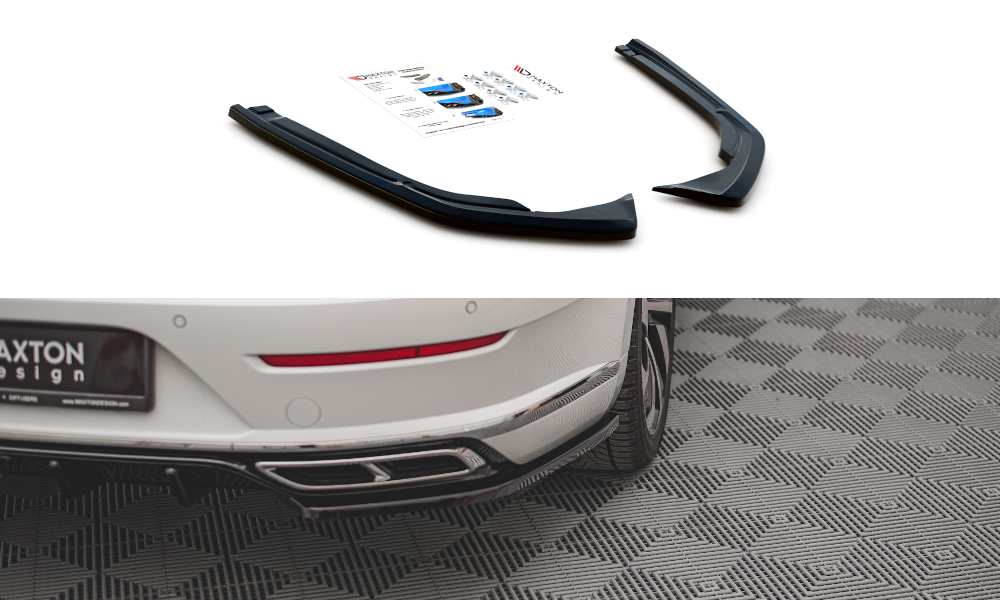 Maxton Rear Side Splitters Volkswagen Arteon R-Line Facelift