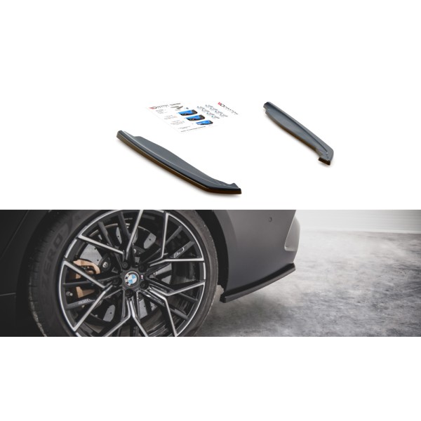 Maxton Rear Side Splitters For V.2 Bmw M8 Gran Coupe F93