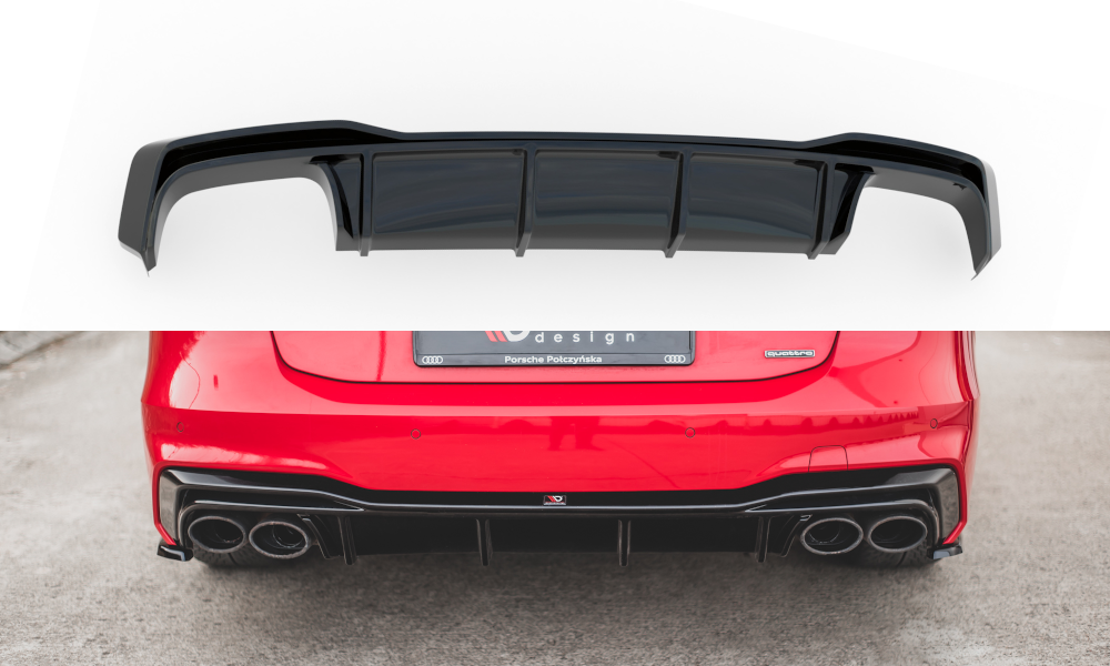 Maxton Rear Valance Audi S7 / A7 S-Line C8