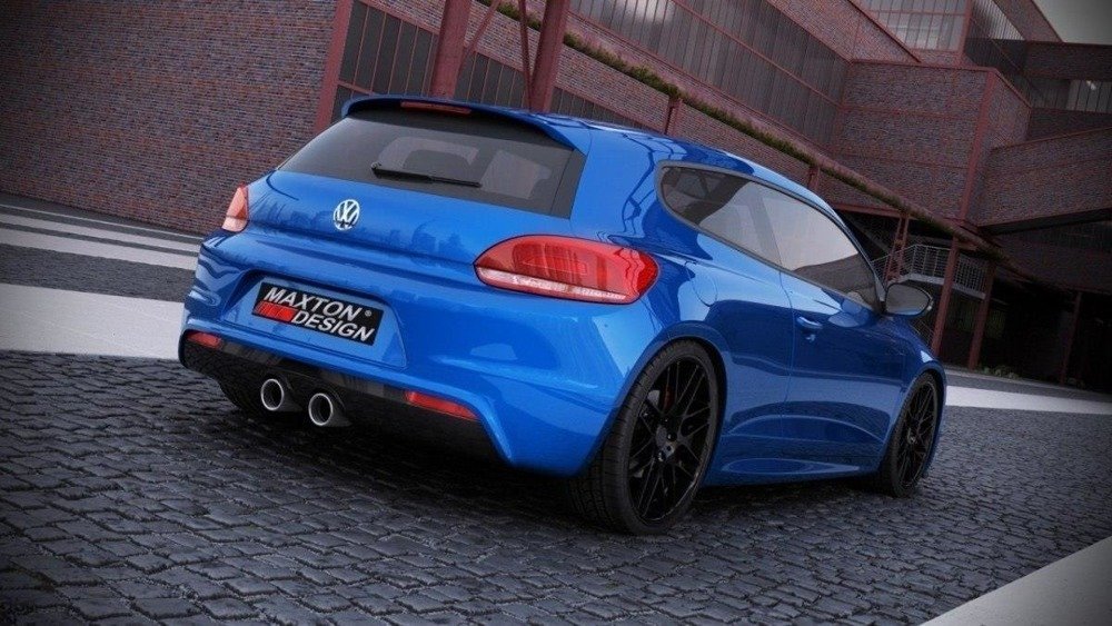 Maxton Rear Valance Vw Scirocco Iii R With 2 Exhaust Holes
