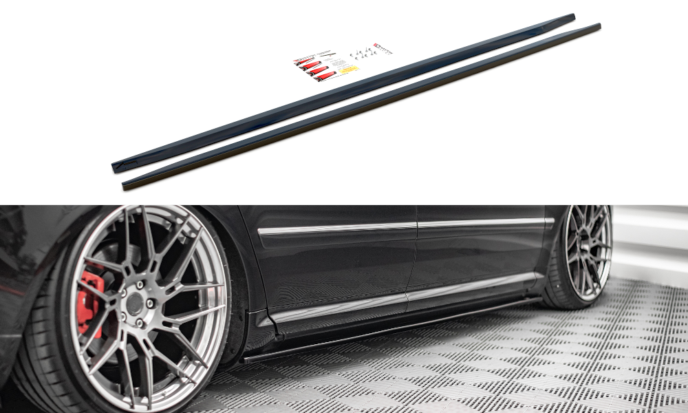 Maxton Side Skirts Diffusers Audi S8 D3