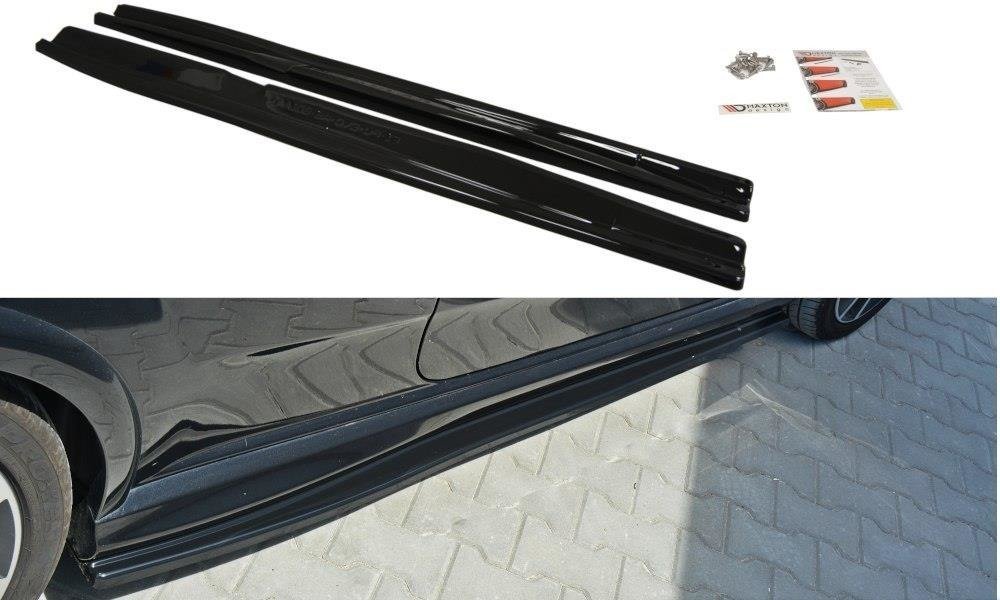 Maxton Side Skirts Diffusers Fiat Punto Evo Abarth