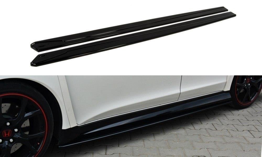 Maxton Side Skirts Diffusers Honda Civic Ix Type R