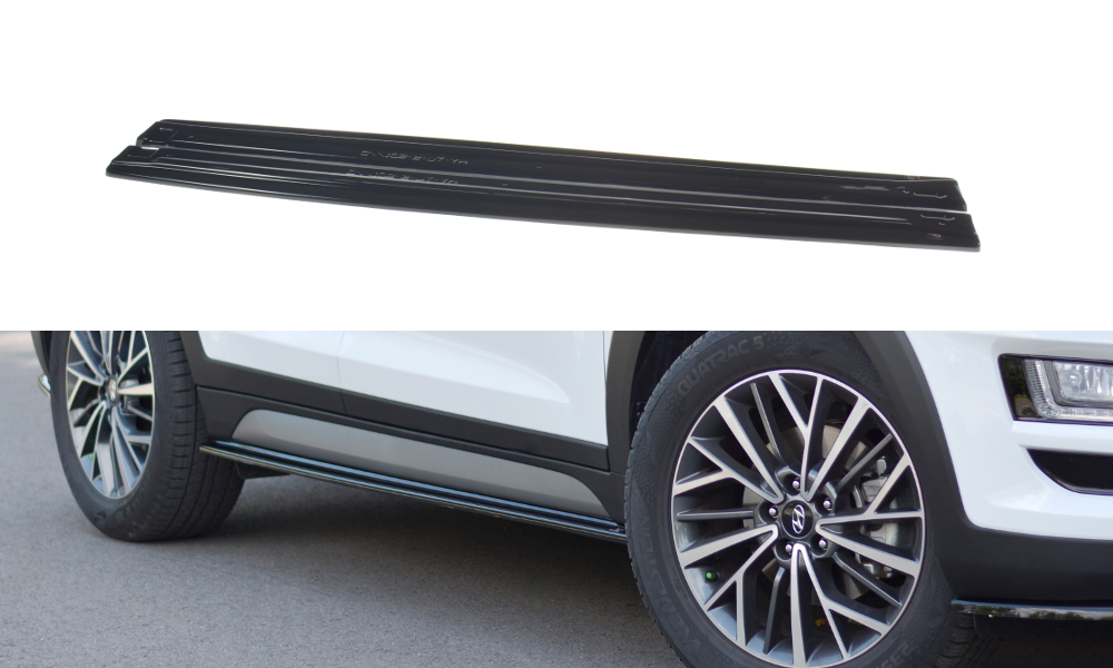 Maxton Side Skirts Diffusers Hyundai Tucson Mk3 Facelift