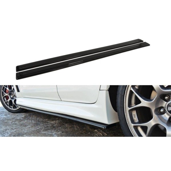 Maxton Side Skirts Diffusers Mitsubishi Lancer Evo X